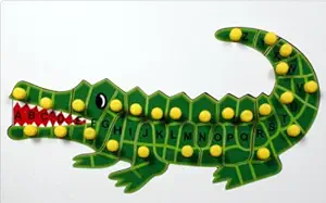 Little Genius Alphabets Alligator, Multi Color