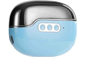 JUSHZ Tagliaunghie Elettrico Uomo Professionale Taglia Unghie Per Piedi Per Mani Tronchesino Automatico Ricaricabile Silenziosa Di Tipo C Adulto Regolazione Della Velocità A 3 Velocità (8.5x7cm,blue)