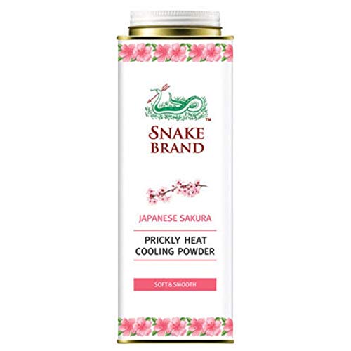 Snake Brand Prickly Heat Cooling Powder (Cool Pink, 300 Grams) by Snake Brand