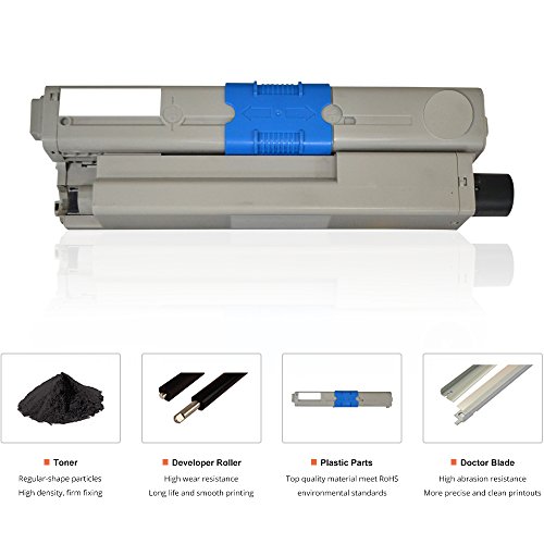 Cool Toner kompatibel Toner fuer OKI 301 C301 C301dn C321 C321dn, MC332dn MC342dn MC342dnw MC342w MC342dw, kompatibel 44973536 44973535 44973534 44973533 - 4
