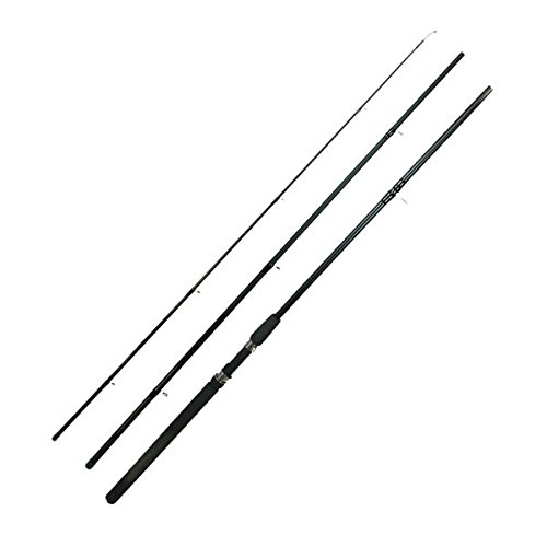 NGT Unisex’s Max 3Piece Float/Match Fishing Rod, Black, 10 ft/3.0 m