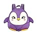 Produktbild Longra Kinderrucksack Babyrucksack Kindergartenrucksack Kindergartentasche Backpack Schultasche Kinder Pinguin Mini Backpack für Kindergarten Kleinkind Mädchen Jungen Vorschule (Purple)