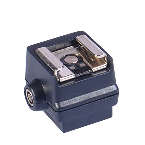 XicT - Adaptateur griffe flash  Adaptateur de sabot standard avec PC connexion pour flash Nikon Canon Pentax sur les boitiers Sony Alpha   Konica Minolta