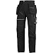 Produktbild Snickers Workwear RuffWork Arbeitshose plus mit HP, 62020404062, 62, schwarz