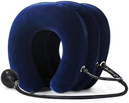 LIU-Inflatable Cervical Neck Traction Cervical Collar- Headache Back Shoulder Pain Soft Brace Fatigue Relieves For People Who Spend Long Time On The Computers