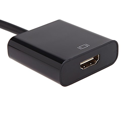 Andoer® Meistverkaufer 1080P DP Displayport Stecker zu HDMI Buchse Konverter Adapter Kabel - 3