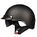 Price comparison product image Harley Motorcycle Helmet, Mountain Bike ATV Cruiser Electric Vehicle Helmet Unisex DOT Certified Protective Half Helmet,A,M