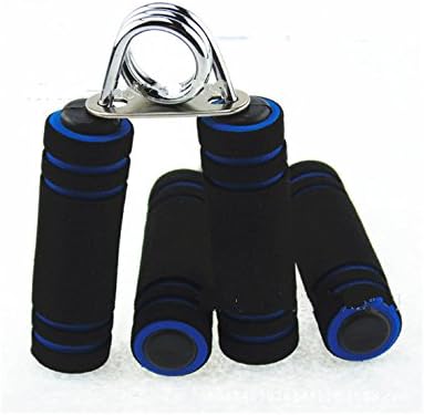 Rcdxing 1 pc Fitness Spring Hand Grip Exercise Forearm Strength Builder Wrist Arm Exerciser(Blue)