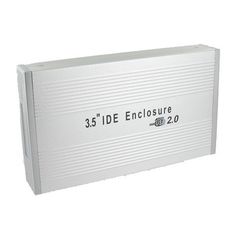 IDE USB 2.0 Gehäuse 3,5'' HDD Festplatte Aluminium Gehäuse