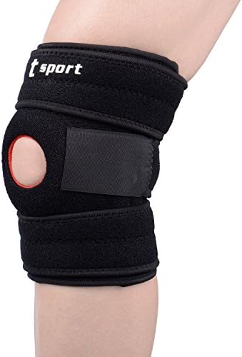 Tanwei Knee Pads Knee Pads Kniescheibe Breathable Knee Pads, Knee Support Adoric Life Knee Support for most Sports, Basketball, Football, badminton Shuttlecock etc. (Black)