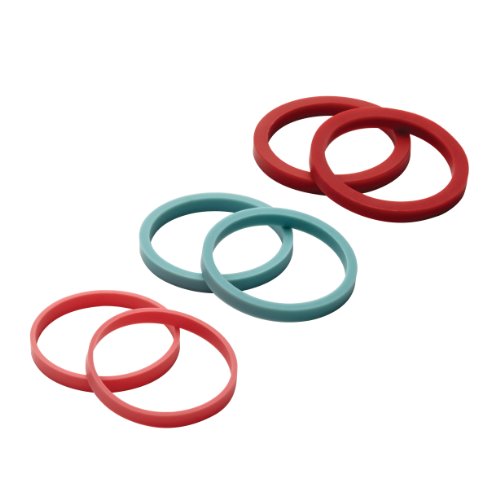 Cake Boss Guide-Ringe, 6-teiliges Set (ohne Roller)