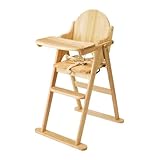 East Coast Folding Highchair (Natural All Wood)