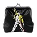 Produktbild Damen Geldbörse Freddie Mercury Geldbörse Kiss-Lock Schnalle Reise Make-up Karten Clutch Bag