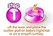 Vital Baby travel suction bowl with lid and spoon (Unbelievabowl Boy)