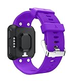 Vovotrade ❤❤Ersatz Armband Uhrenarmband Armband Silicagel Soft Band Strap Für Garmin Forerunner 35 Uhr (Lila)
