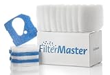 Filtermatten als Vorfilter: Der blaue Filterschwamm mit einer Porösität von 10 ppi hält groben Schmutz zurück und bietet optimale Ansiedlungsbedingungen für Reinigungsbakterien.