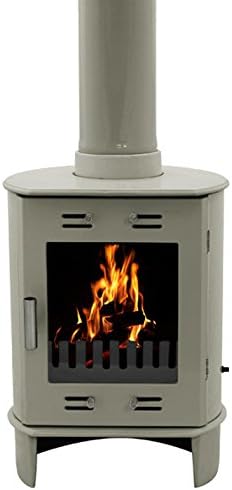 Carron Dante Sage Green Enamel 5kW Multifuel DEFRA Approved Stove