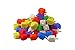 Hanukkah Essentials The Dreidel Game! Colored Plastic Dreidels, Medium, 25 Pack (Instructions Included)