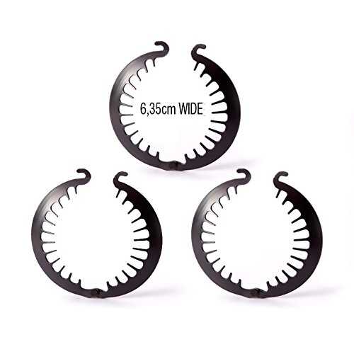 PuffCuff Mini Hair Clamp 6.35 cm (Package of 3)