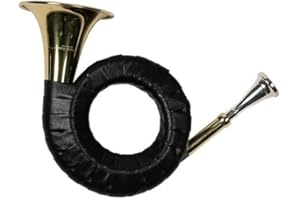 Karl Glaser Taschen Jagdhorn, 80mm Schallbecher, inkl. Mundstück und Softbag