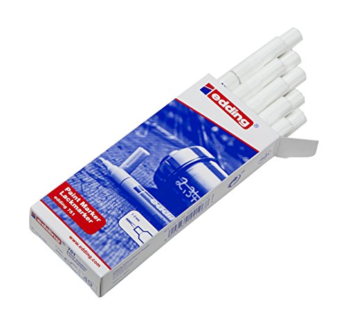 EDDING Lackmarker 751 weiß (10 Stck)
