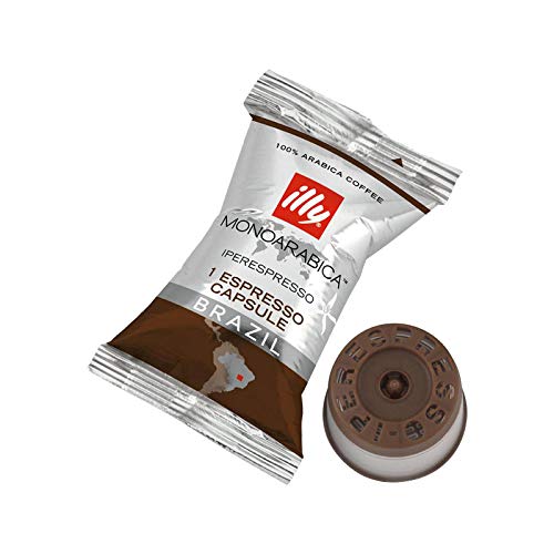 Preisvergleich Produktbild ILLY 7623 MONOARABICA BRASILIEN, Kaffeekapseln