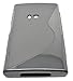 Produktbild Style Icon Nokia Lumia 929/930 Grey Silicone Gel S Line Grip Case Cover For Nokia Lumia 929/930 By G4GADGET®