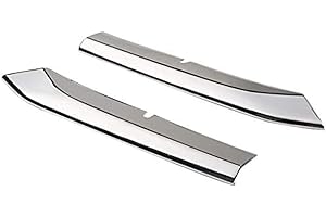 YUZHONGTIAN Chrom Vordere Kühlergrill Zierleiste 2 Stück ABS Kunststoff für CX-3 CX3 2015-2018