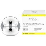 skinChemists Pro-5 Collagen – Crema hidratante de noche antioxidante antiedad