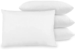 MH Traders Pillows 4 Pack,Luxury Support Bounce to Back Bed pillows for side, stomach and back sleepers,Hypoallergenic Body Pillows with extra soft hollow fiber filling,Hotel Pillows