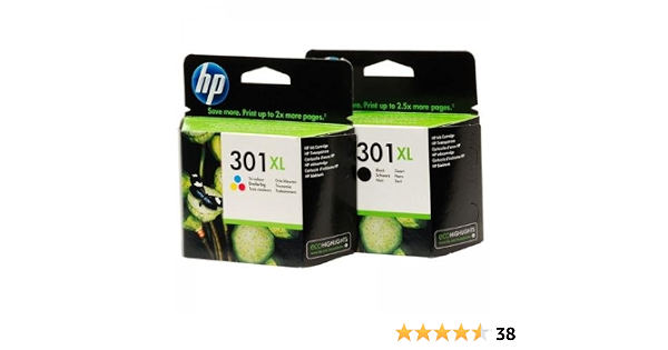 HP 301XL Ink Cartridges Multipack Original - 2 Pack : Amazon.co.uk:  Computers \u0026 Accessories