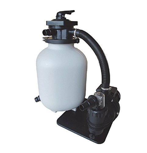 AquaForte Sandfilterset SQ460-Junior für 60m³ Schwimmbad, Pumpe 10m³/h, 550W
