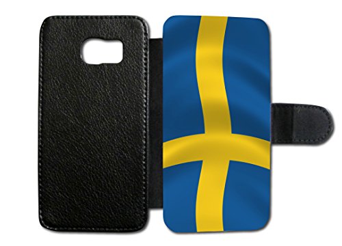 Samsung Galaxy Schweden Stockholm 3 Flip Tasche Hülle Case Cover Schutz Handy A5 2017