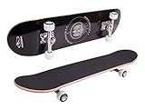 El monopatín Columbia Heights ABEC 3 con mochila tiene una tabla de madera de arce de 9 capas.