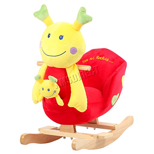 FoxHunter Animal Rocker Baby Kids Rocking Infant Toddler Child Children Toy Snail Bug New