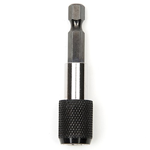 Fortag 3 tlg Schalungsbohrer Bithalter 1/4″ mit Sechskantschaft Ringmagnet mit Quick Release Funktion Bitsatz für elektrische Bohrmaschine Schlagschrauber Schraubendreher Magnetbithalter(schwache Magnet) Bitaufnahme. - 2