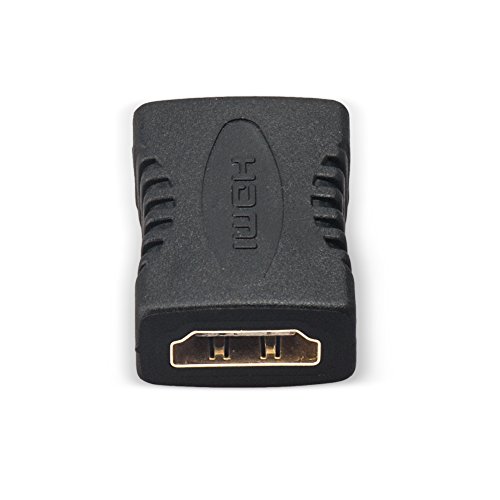 HDMI auf HDMI Koppler, VANDESAIL® Gold überzogenes HDMI Buchse Kupplung High Speed 3D Auflösung von 1080p (HDMI Female to Female, 180 Grad -5pack) - 4