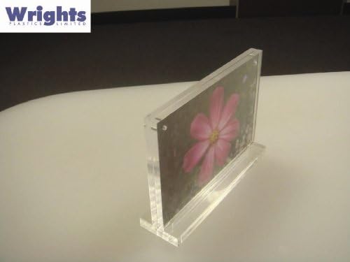 Wrights Plastics GPXClear Acrylic Free-Standing Photo Frame (6" x 4" L)