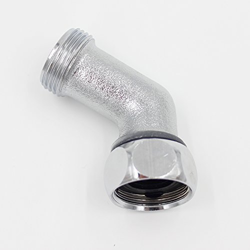 45° Winkeladapter [3/4" IG Innengewinde - 3/4" AG Außengewinde] Chrom/Messing