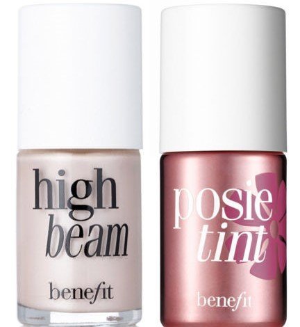 Benefit kit - HIGH BEAM & POSIETINT Pink Lip & Cheek Stain mini duo 4ml