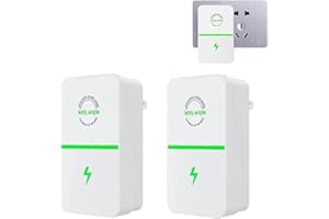 GENERIC Optiwatt Electric Saver, Ecowatt Power Saver, 2026 Stopwatt Energy Saving Device with Smart-Capacitor Voltage Stabilizer - Plug & Play for Home Office Appliance, Cuts Bills & Filters Dirty Power(2PCS)