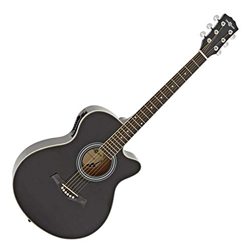 Guitarra Electroacustica Single Cutaway de Gear4music Black