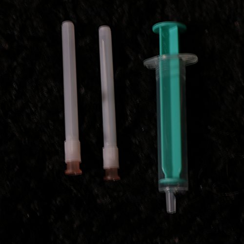 3d-Gelatine-Blumen: Stichnadel-Sprößlinge