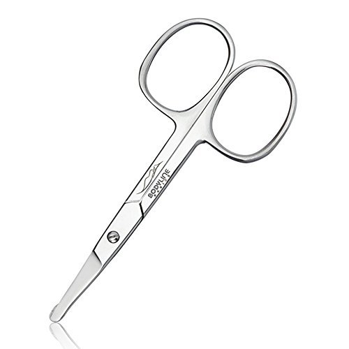 Personal Care Scissors - Perfect for Trimming Nose Hair, Ear Hair, Beards and Mustaches. These Personal Care Scissors Also Include A Smooth, Rounded Tip for Safety.