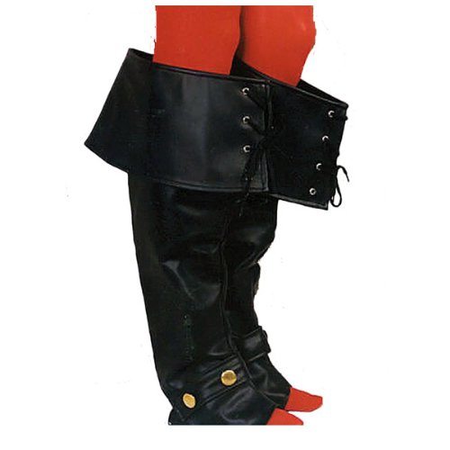 Preisvergleich Produktbild Stulpen Stiefel Stulpen Gamaschen schwarz
