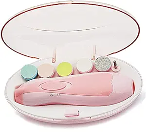 Harinder Electric Baby Nail Trimmer Manicure File Grinder Tool Kit for Kids & Women