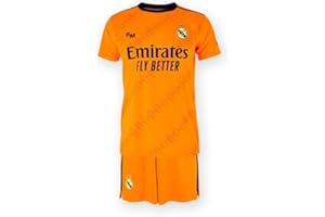 Real Madrid Conjunto Niño Camiseta y Pantalón - Segunda Equipación de la Temporada 2024-2025 - Réplica Oficial