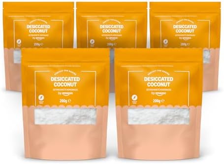 by Amazon Cocco Essiccato - 200g, confezione da 5