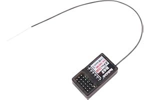 WANGCL Receptor Rc Receptor R6F 2.4GHz 6CH para RC Car Racing Compatible con transmisores RadioLink RC4GS RC4GS RC6GS