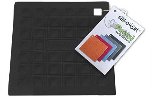 Silikomart 193427 Silikon Topflappen, schwarz